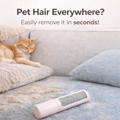 Reusable Pet Hair Remover Roller – Self-Cleaning, No Batteries, Works on Sofa, Bed & Clothes
