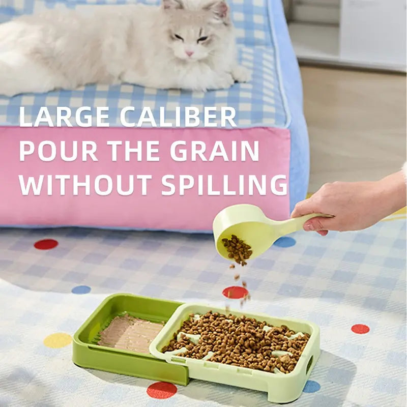 Slow Feeder + Licking Bowl Combo, Anti-Choking Slow Feeding Dog Bowl, Pull-Out Design Cat Licking Bowl, Dog Bowl, Cat Bowl
