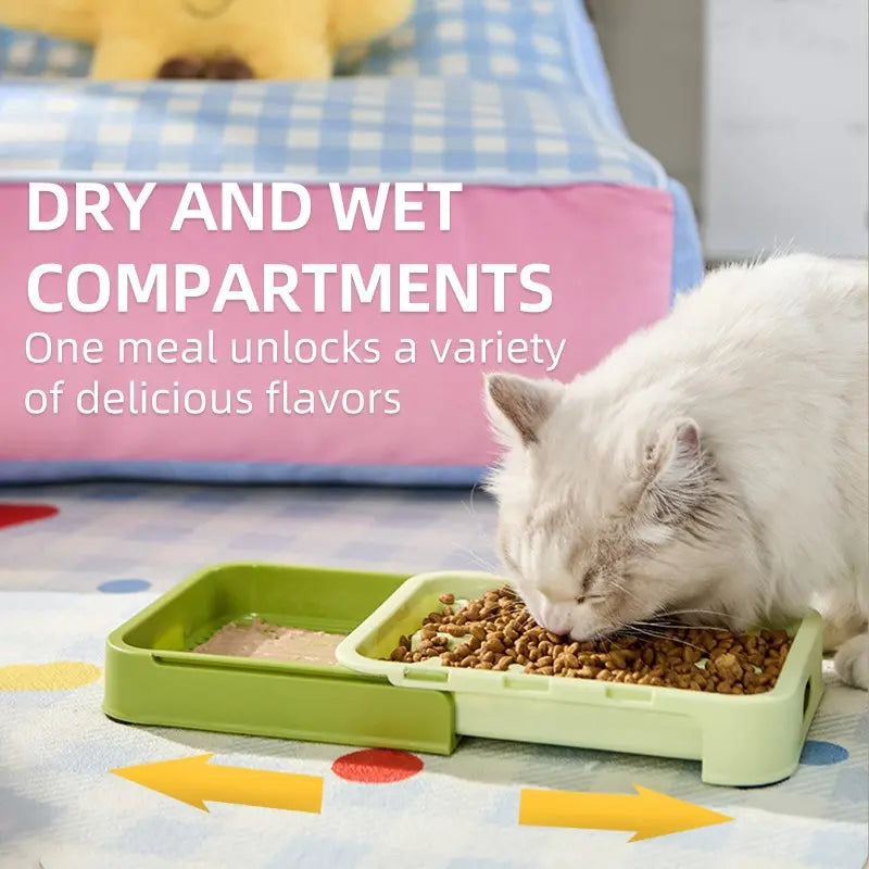 Slow Feeder + Licking Bowl Combo, Anti-Choking Slow Feeding Dog Bowl, Pull-Out Design Cat Licking Bowl, Dog Bowl, Cat Bowl
